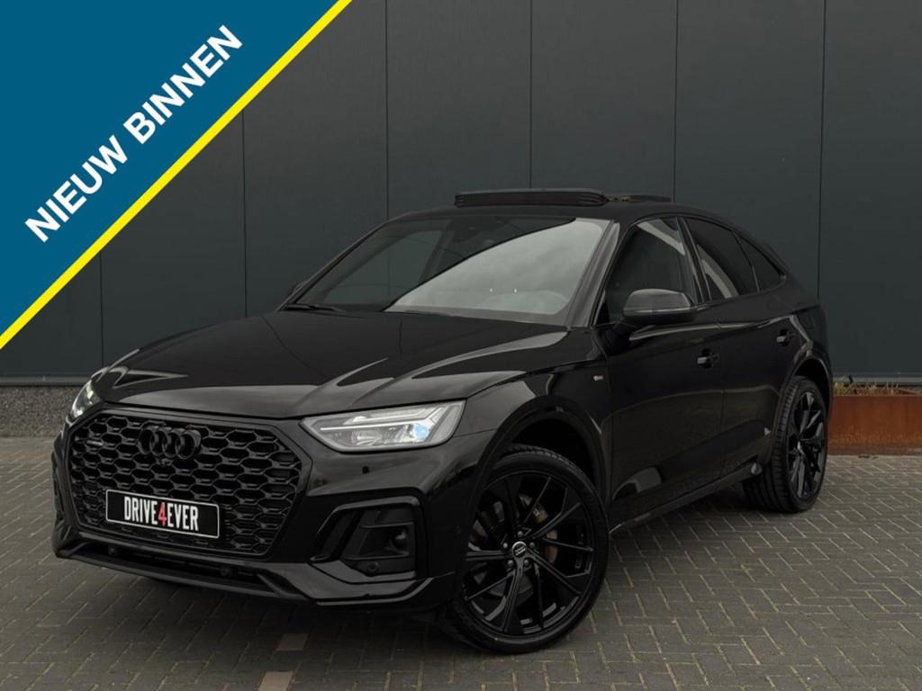 Audi Q5 Sportback 55 TFSI e | 3x S Line | Pano | 360 | Matri, Auto's, Audi, Automaat, Gebruikt, Zwart, 4 cilinders