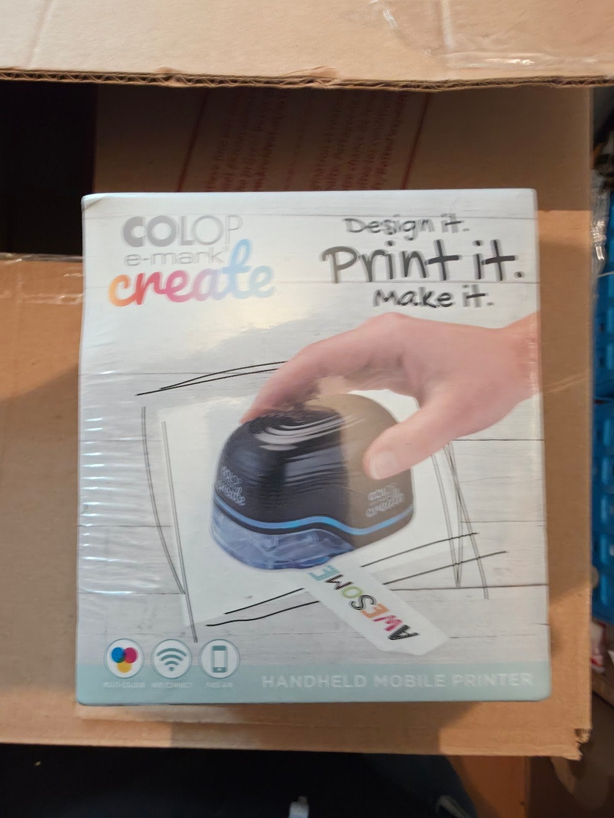 COLOP e-mark create Handheld Mobiele Printer, Printer, Inkjetprinter, Ophalen of Verzenden, COLOP