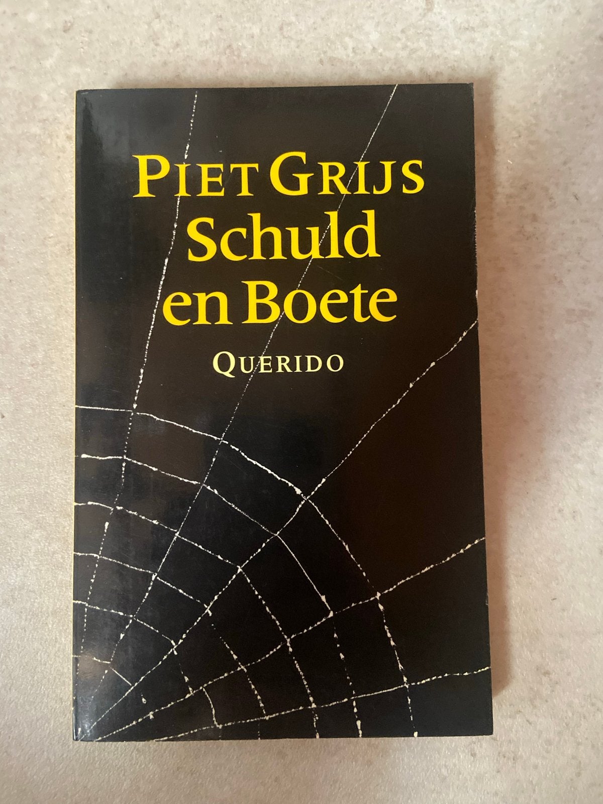 Piet Grijs - Schuld en Boete (Querido), Boeken, Ophalen of Verzenden, Gelezen, Nederland