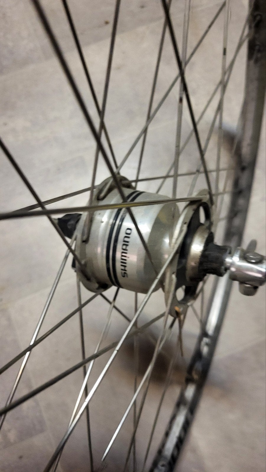Gazelle 28" Voorwiel met Naafdynamo - Gebruikt, Fietsen en Brommers, Ophalen, Gebruikt, Gazelle, Aluminium