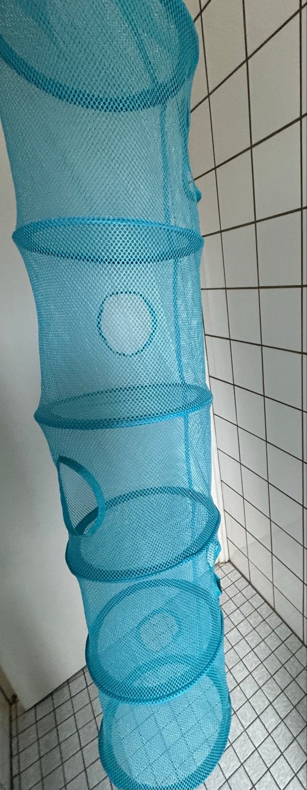 Turquoise opberger met 6 vakken, Ophalen, Overige merken, Zo goed als nieuw, Opbergmeubel
