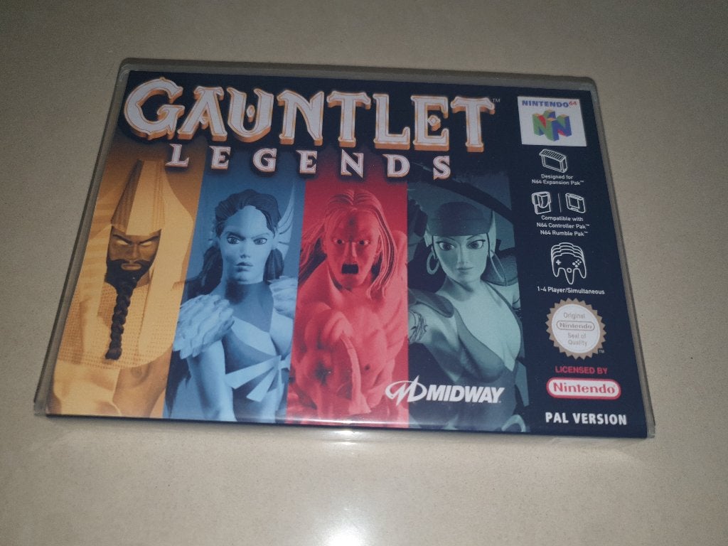 Gauntlet Legends N64 Game Case, Avontuur en Actie, Verzenden, 1 speler, Zo goed als nieuw