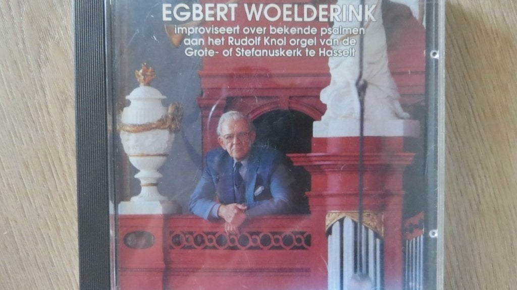 Cd orgel: Egbert Woelderink improviseert Psalmen Hasselt, Ophalen of Verzenden, Zo goed als nieuw, Gospel