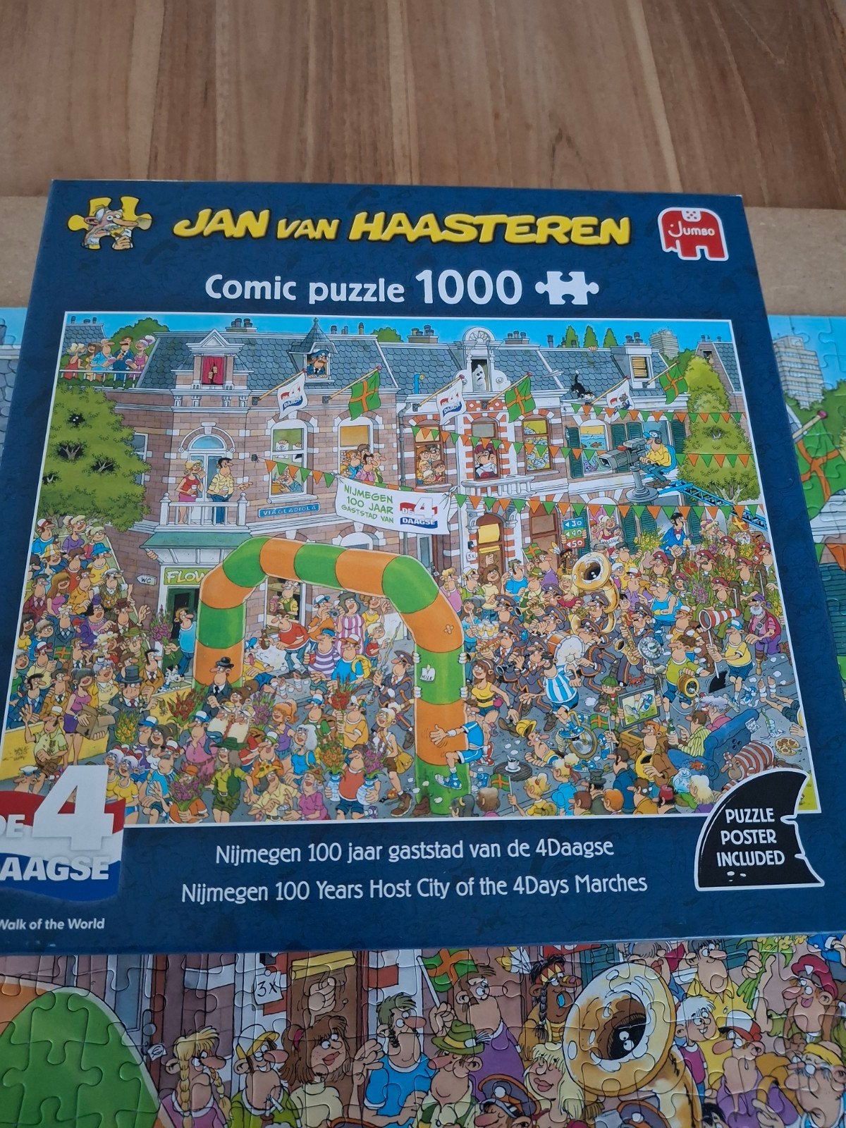J.v.Haasteren puzzel 🧩🧩1000 stukjes., Ophalen, 500 t/m 1500 stukjes, Zo goed als nieuw, Legpuzzel