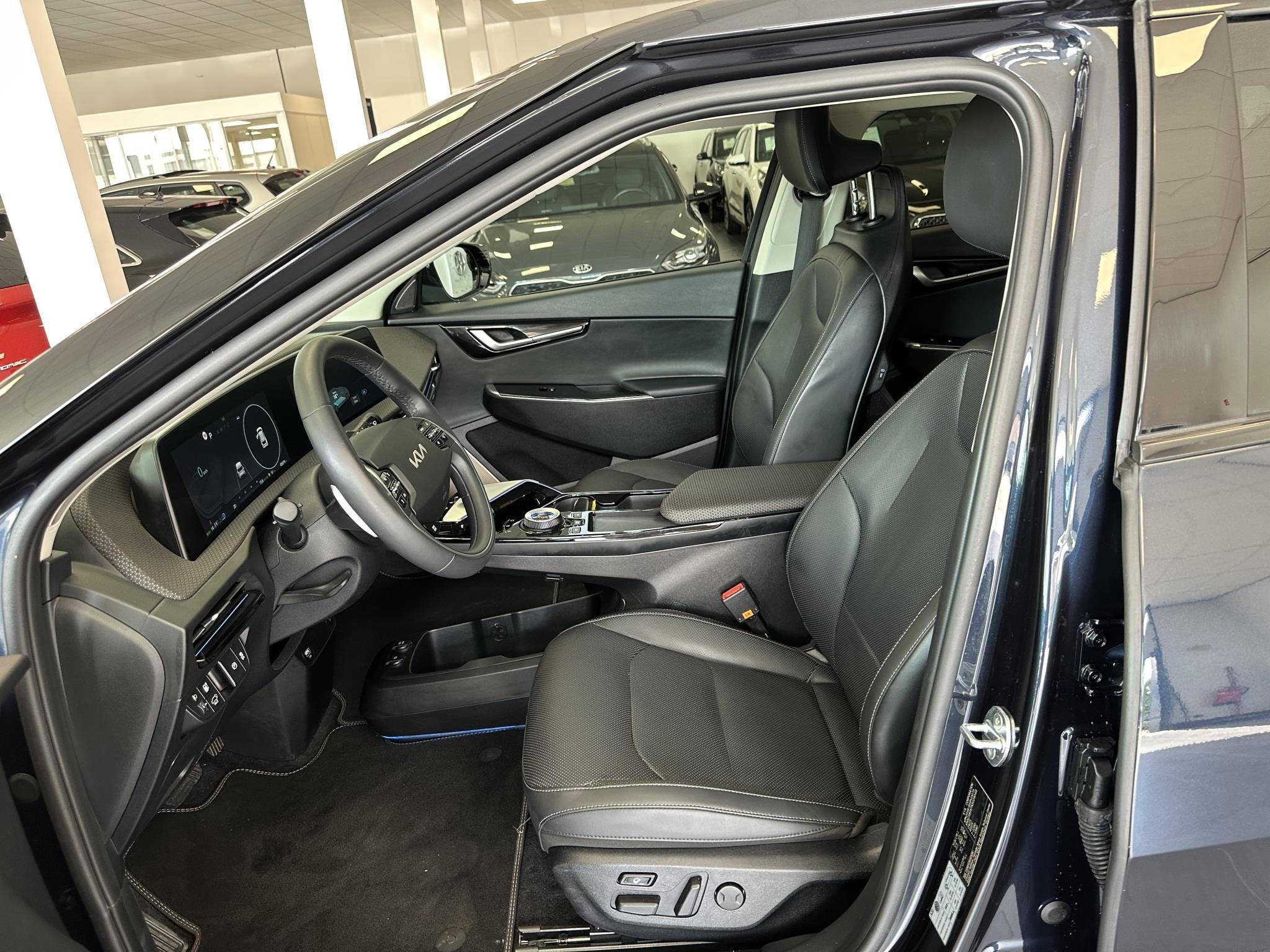 Kia EV6 Plus 77.4 kWh Kia EV6 Plus 77 kWh 20'' velgen!, Auto's, Automaat, 228 pk, Achterwielaandrijving, Blauw