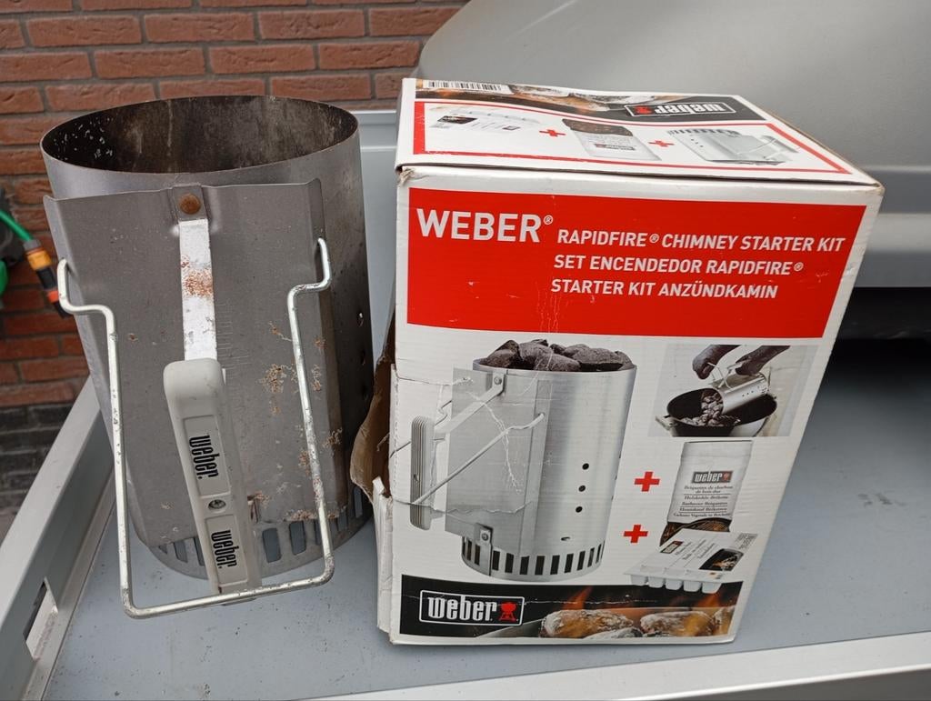 Weber Rapidfire Chimney Starter Kit, Ophalen of Verzenden