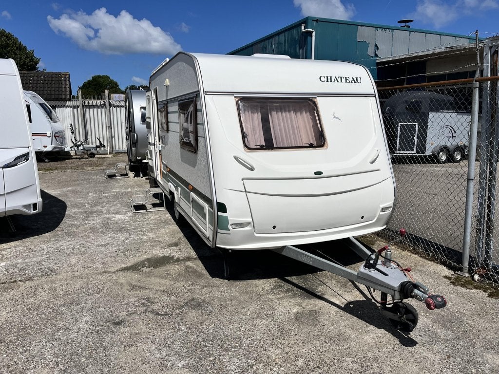 Chateau Caratt 430 TMF, Caravans en Kamperen, Caravans, Niet ingevuld, Schokbreker, Chateau, Bedrijf