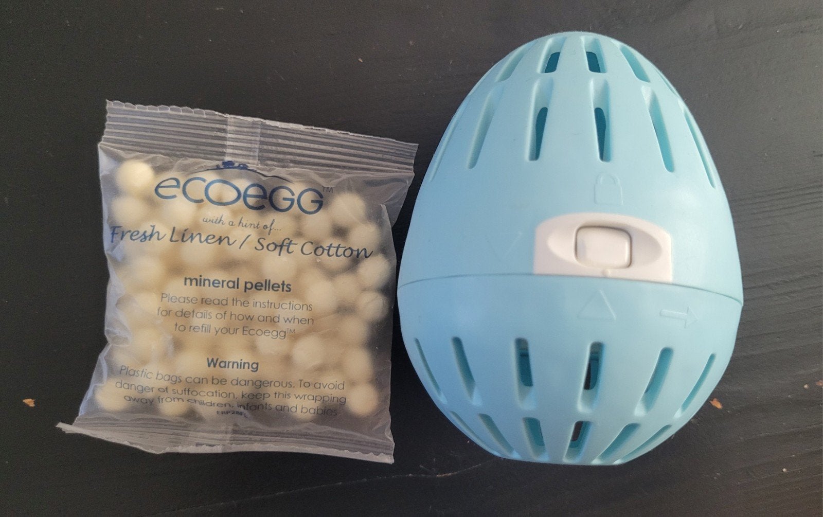 EcoEgg wasbal, Ophalen, Zo goed als nieuw