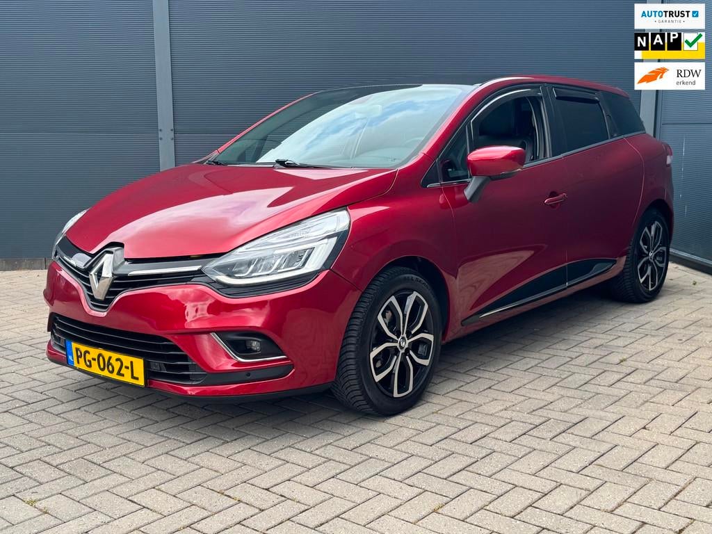 Renault Clio Estate 1.2 TCe Intens / Automaat / Led / Camera, Gebruikt, 4 cilinders, 635 kg, Origineel Nederlands