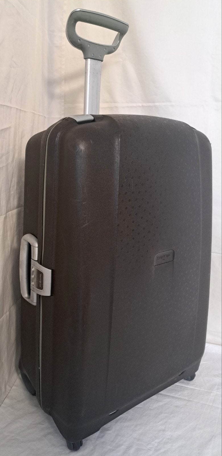 Samsonite Aeris Spinner koffer 4 wielen cijferslot adres, Hard kunststof, 45 tot 55 cm, Ophalen of Verzenden, Zo goed als nieuw