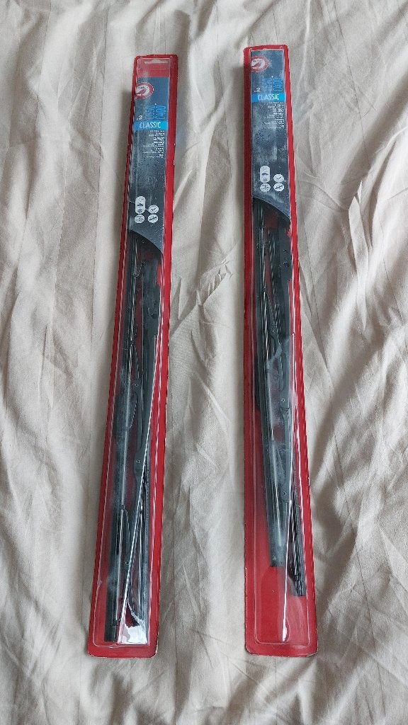 2 sets ruitenwissers (NIEUW) o.a. Sportage, Qashqai, Verzenden, Nieuw, Nissan