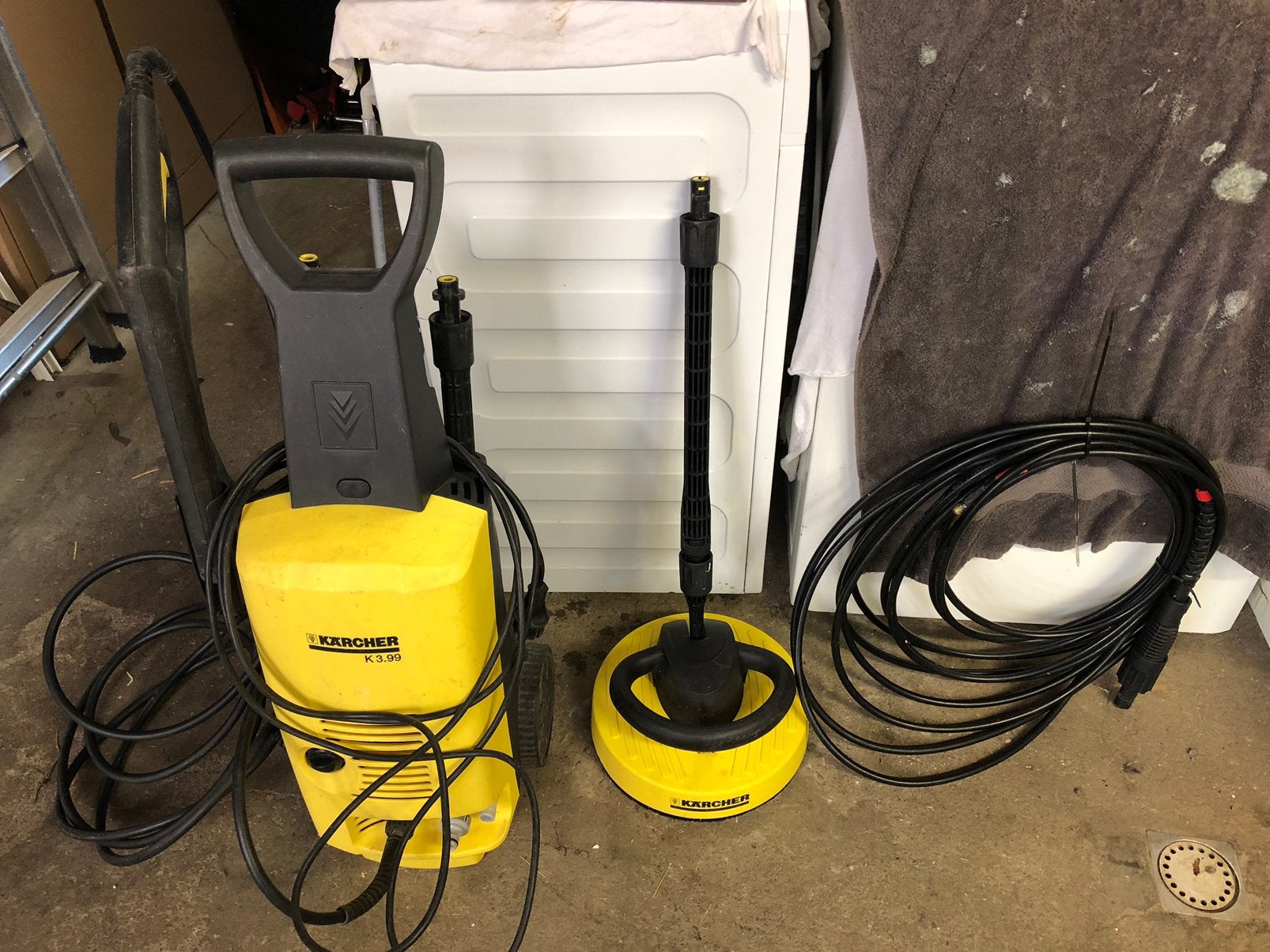 Te koop hoge druk reiniger, Ophalen, Gebruikt, Elektrisch