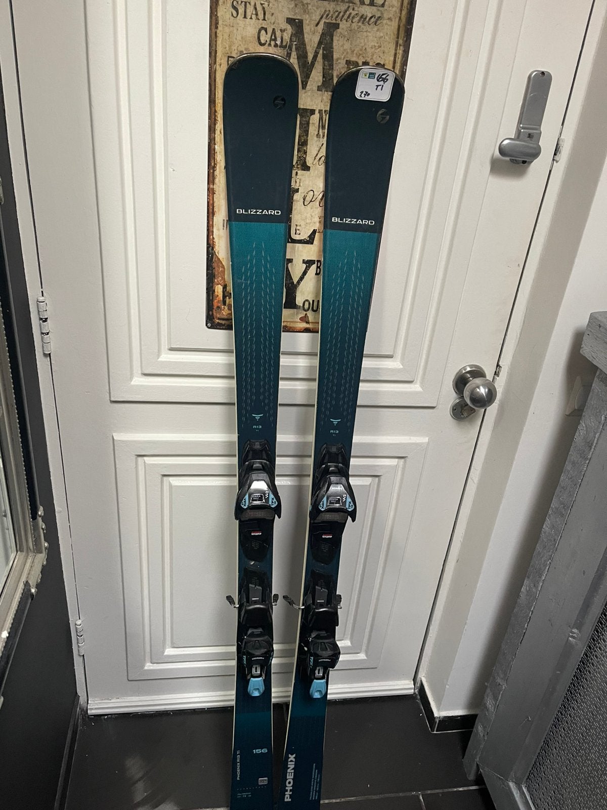 156cm BLIZZARD PHOENIX R13 TI  GEVORDERD ALL ROUN CARVE SKIS, Overige merken, 140 tot 160 cm, Ophalen of Verzenden, Zo goed als nieuw
