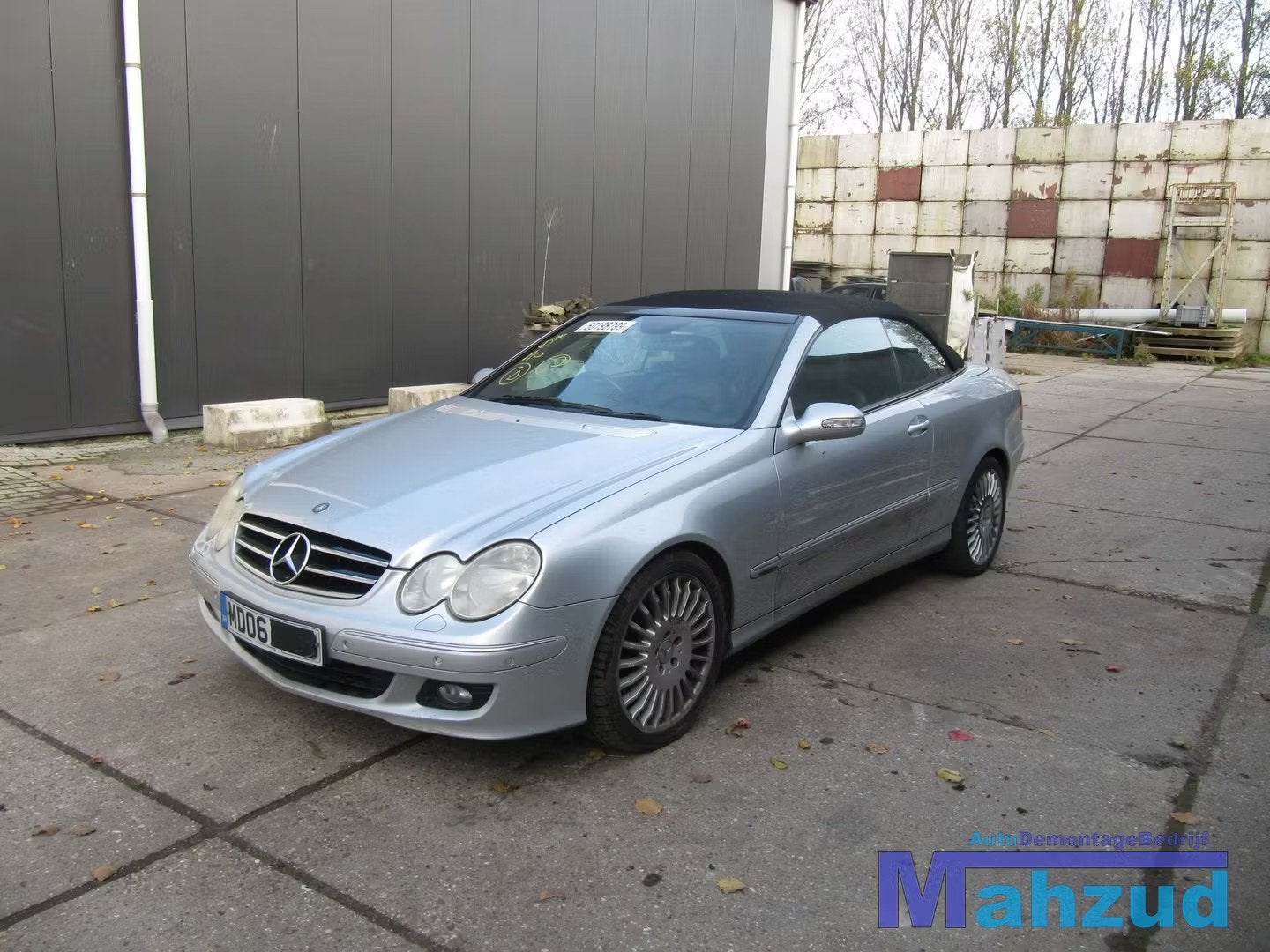 MERCEDES CLK C209 A209 LEER LEDER INTERIEUR ZWART BLAUW CABR, Auto-onderdelen, Interieur en Bekleding, Gebruikt, Mercedes-Benz AG