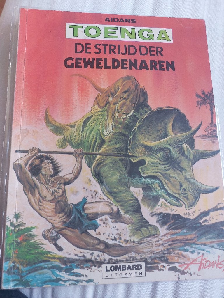 Toenga, de strijd der geweldenaren, Boeken, Eén stripboek, Ophalen of Verzenden, Gelezen