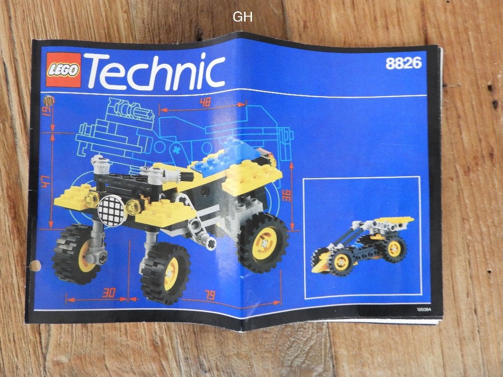 Lego 8826 Vintage ATX Sport Cycle, Gebruikt, Lego, Compleet, Ophalen of Verzenden