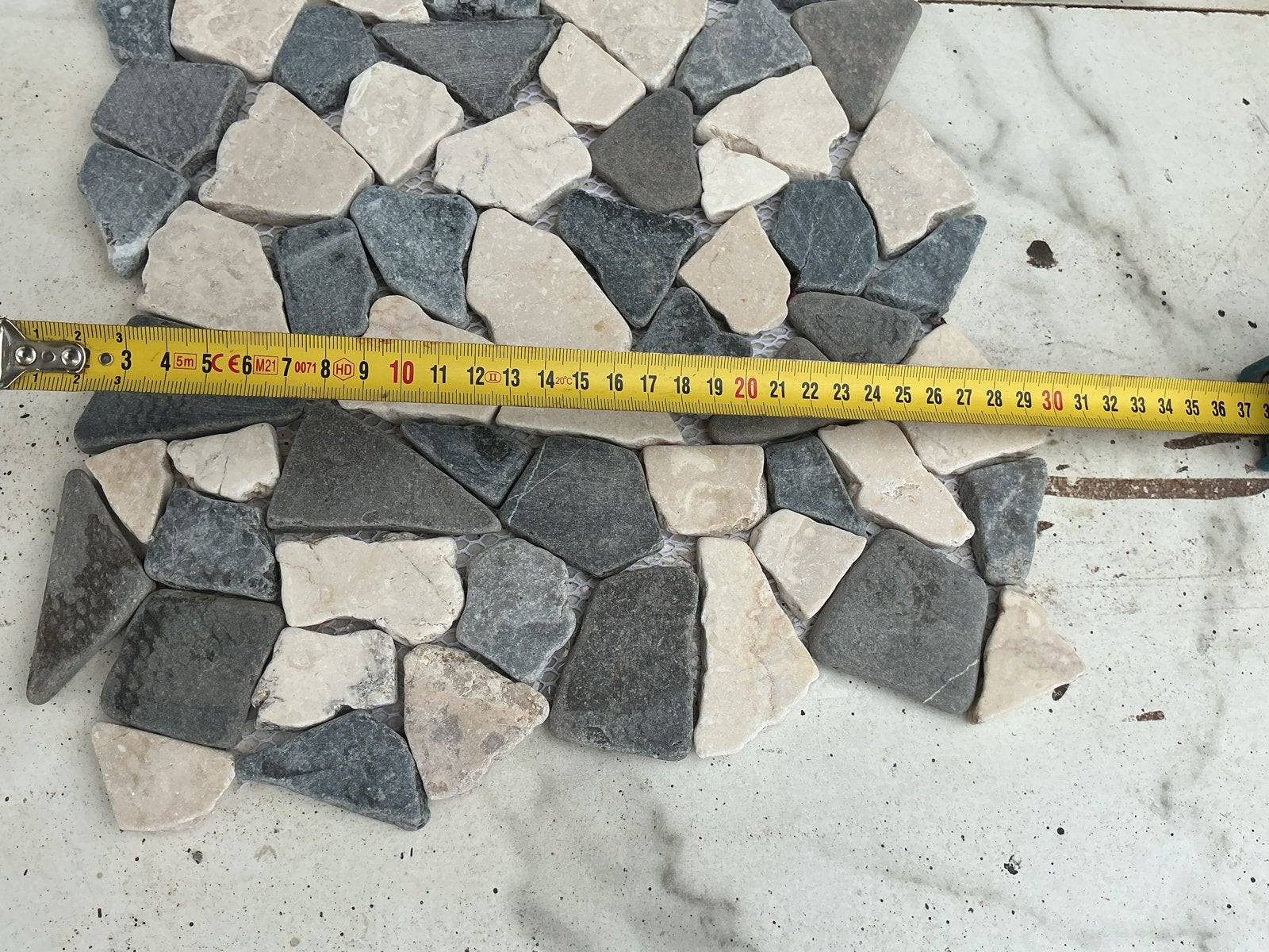 Matjes mozaïek tegeltjes voor klein project (2 m²), Ophalen, Overige materialen, Gebruikt, Wandtegels