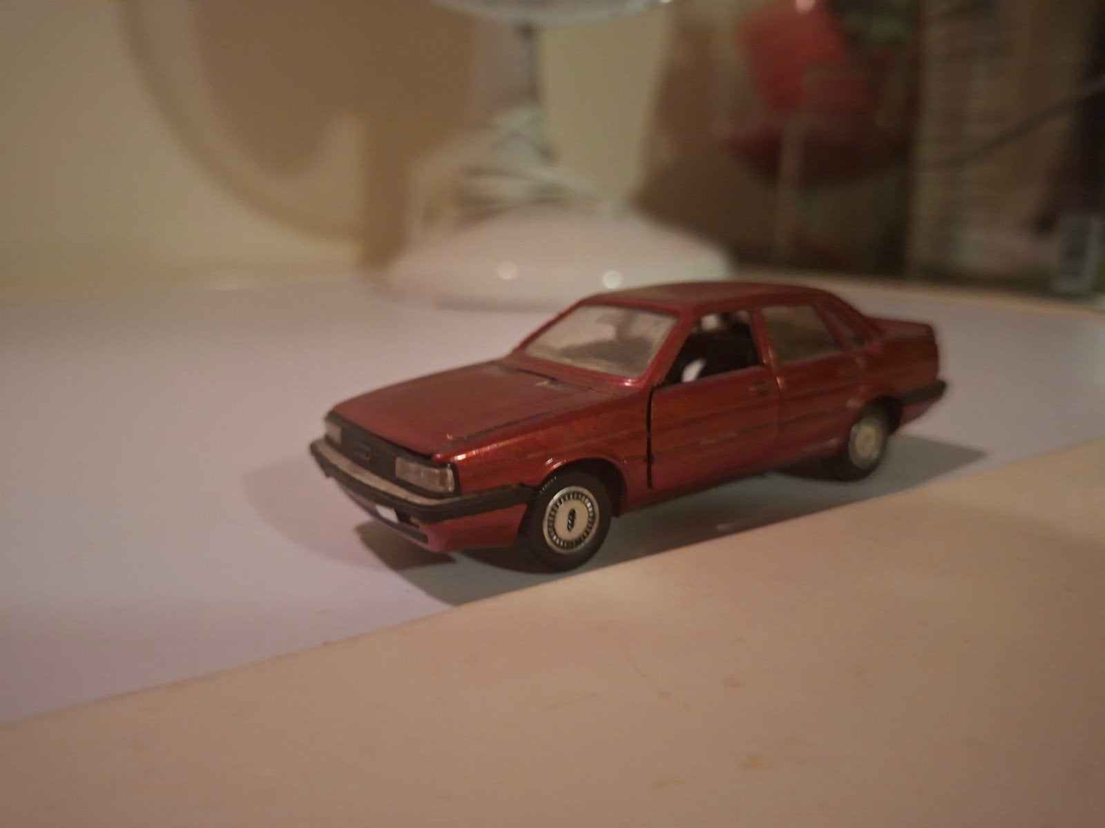 Audi 90 Quattro 1:43 Schabak, Ophalen of Verzenden, Gebruikt, Auto, Overige merken