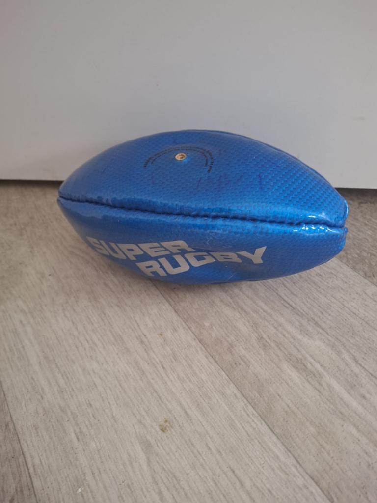 Super Rugby Bal - Blauw, Ophalen of Verzenden, Zo goed als nieuw, Bal