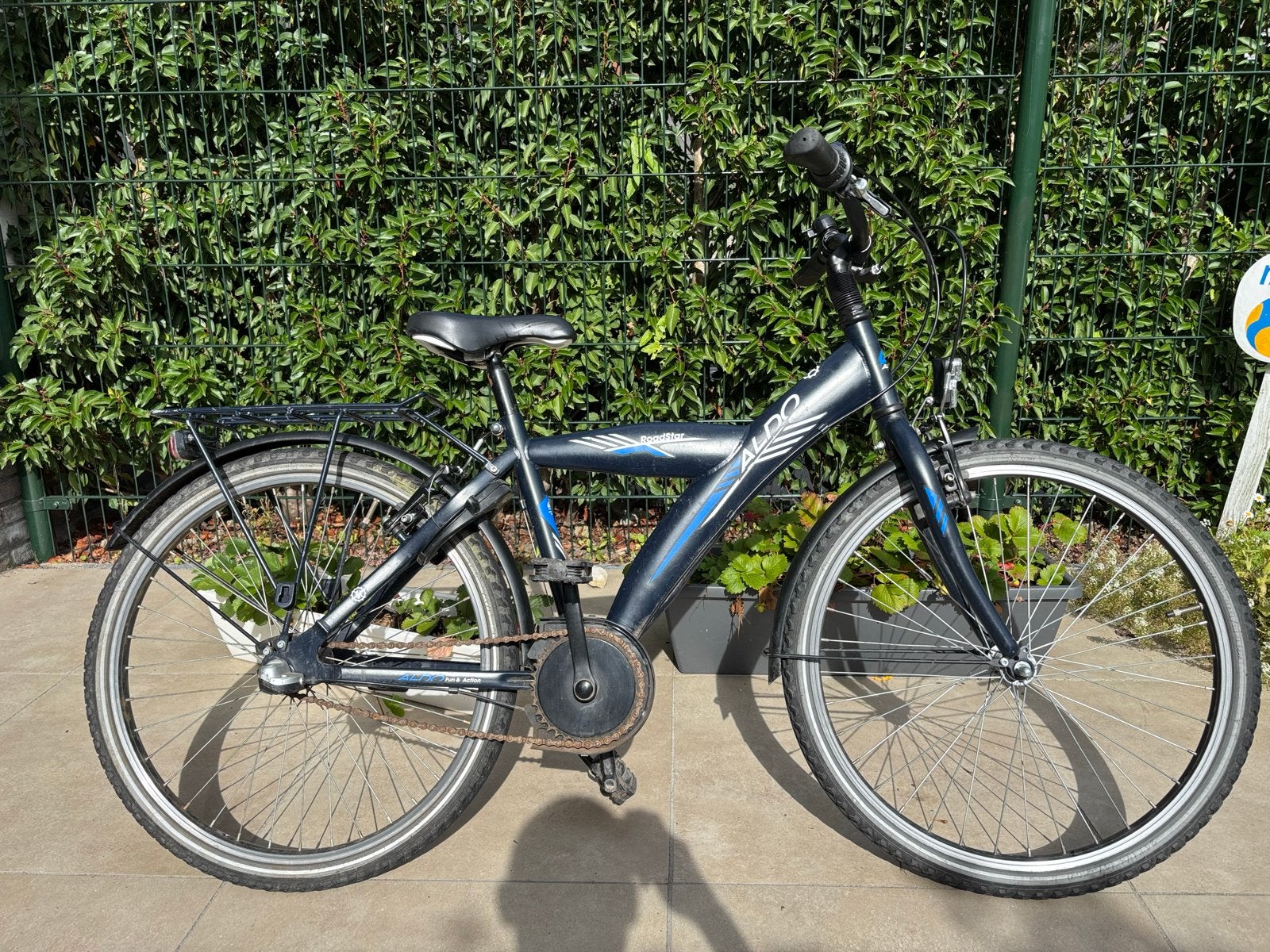 Aldo roadstar 3V kinderfiets 6-9 jaar 24 inch, Fietsen en Brommers, Ophalen, Gebruikt, Velgrem, 20 inch of meer