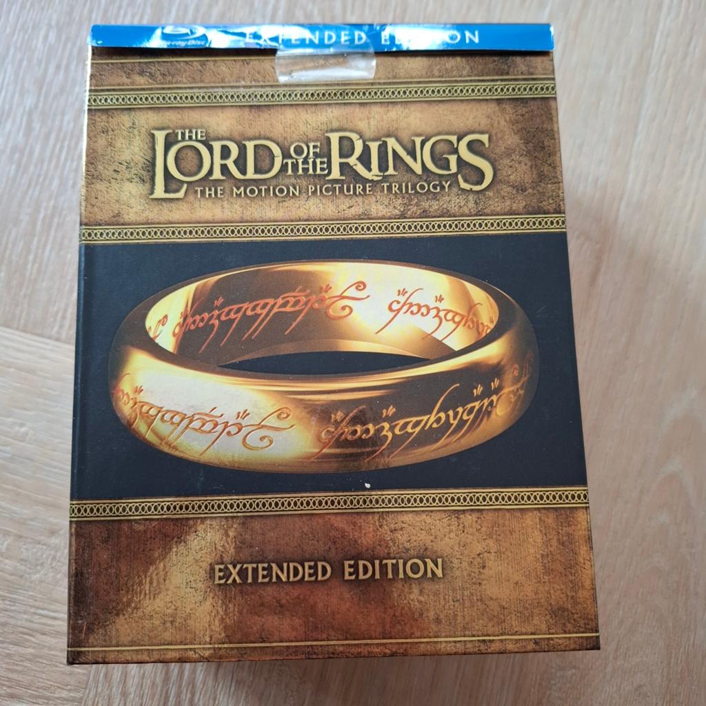 Lord of the Rings Extended Edition Blu-ray Boxset, Cd's en Dvd's, Blu-ray, Ophalen of Verzenden, Zo goed als nieuw, Science Fiction en Fantasy