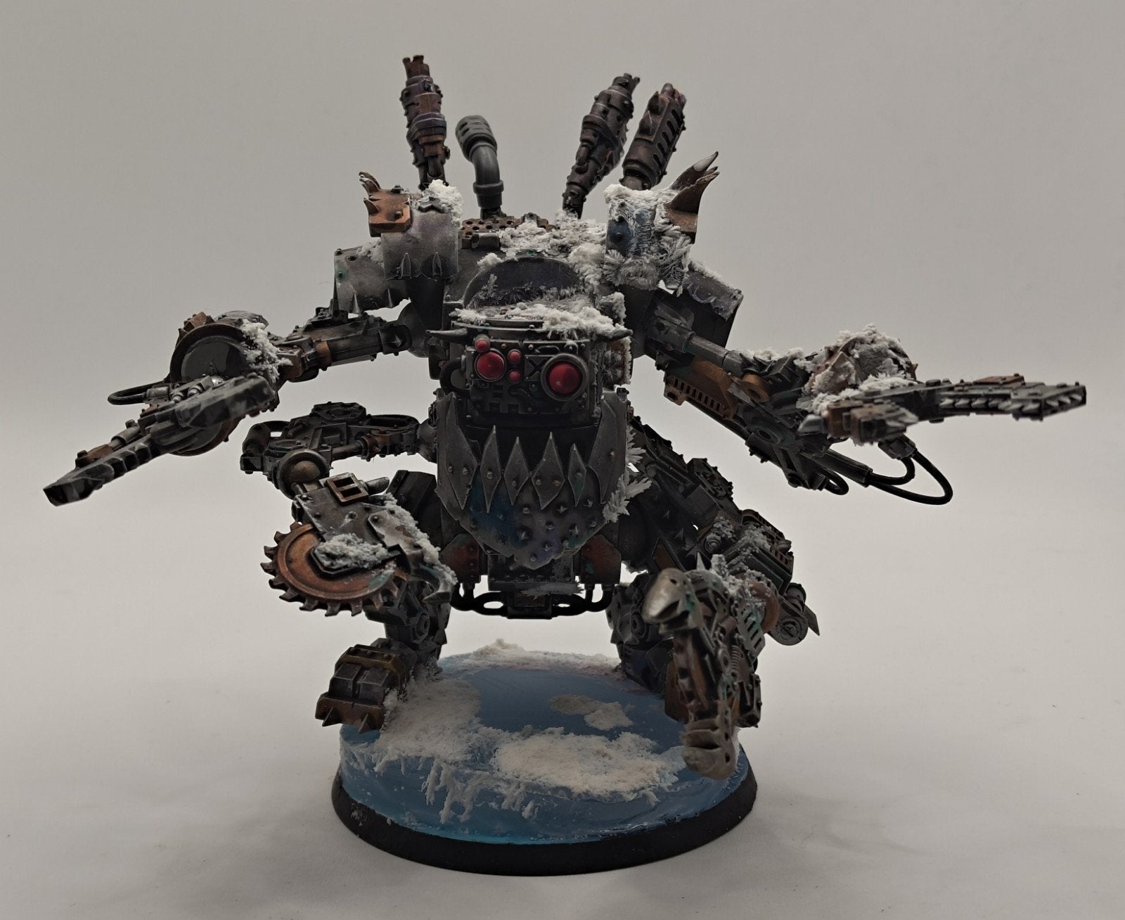 Fully Painted Ork Army Lot (~850 Points) Frozen Ice Tundra!, Ophalen, Figuurtje(s), Warhammer, Zo goed als nieuw