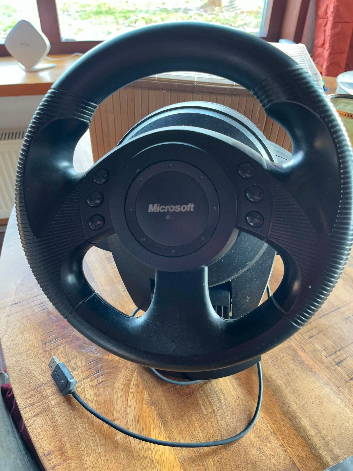 Microsoft Sidewinder Precision Racing Wheel + pedalen, Ophalen of Verzenden