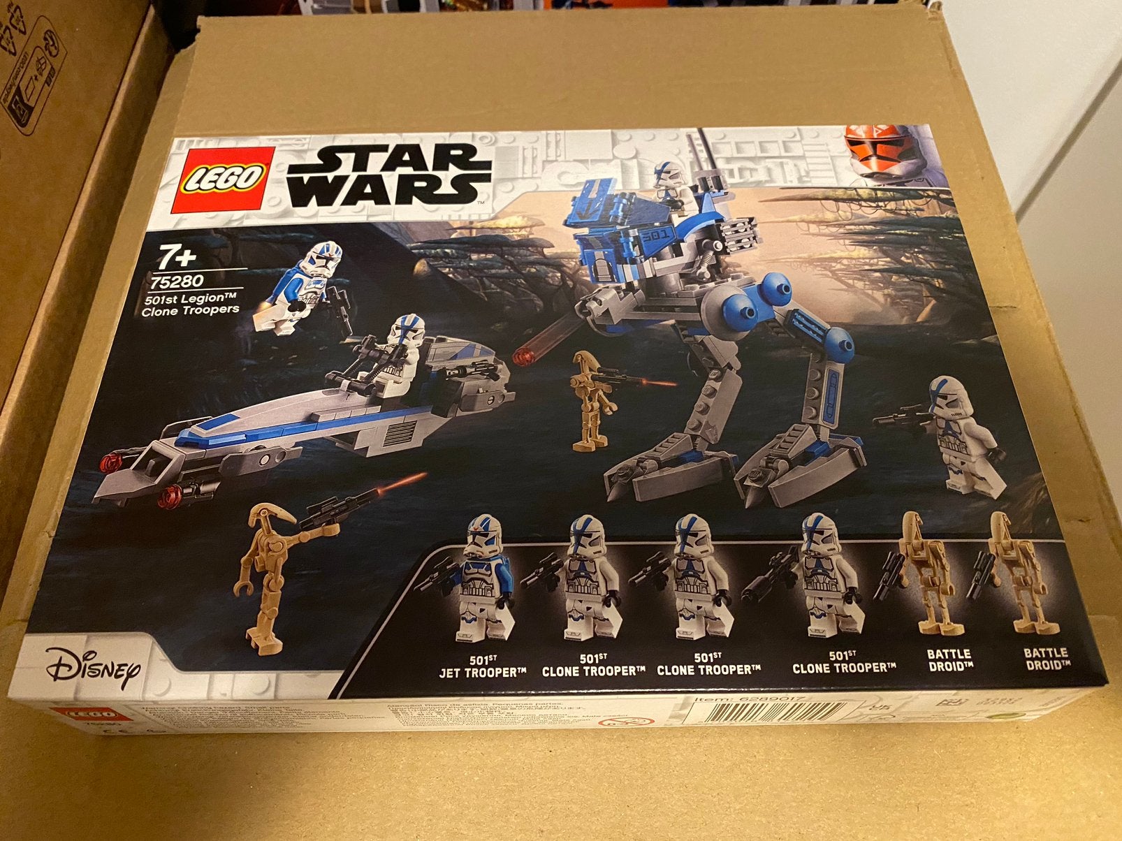Nieuw Lego Star Wars 75280 501st Legion Clone Troopers, Star Wars, Lego, Nieuw, Ophalen of Verzenden