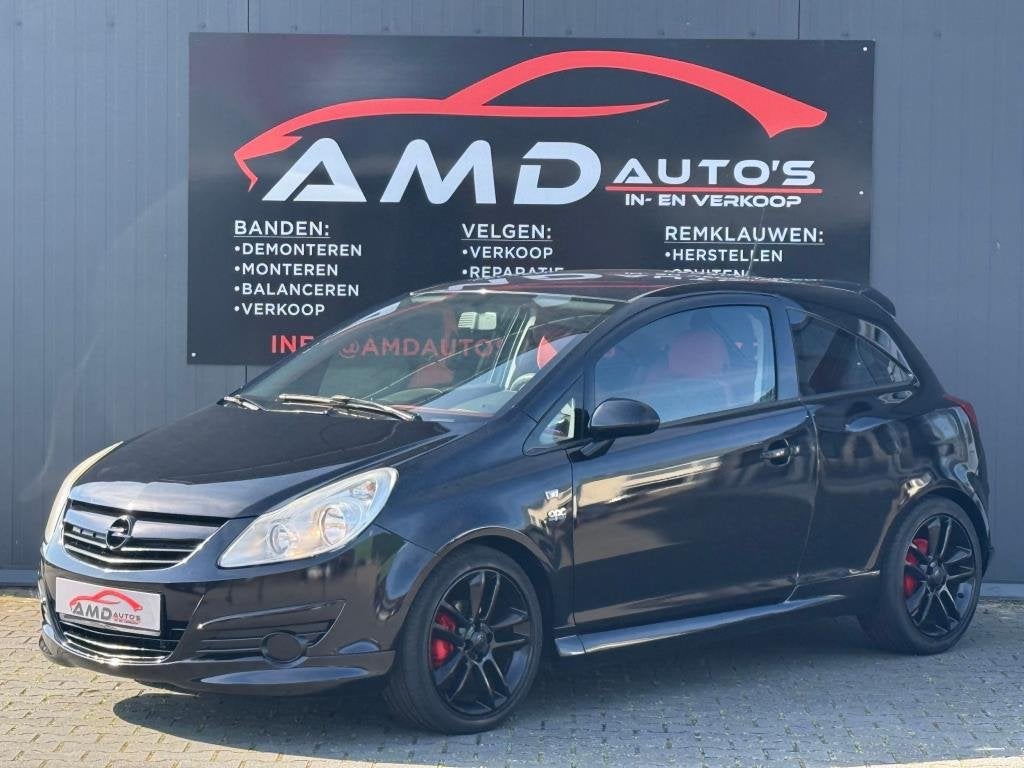 Opel Corsa 1.4 16V Sport OPC |Nap|Navi|Cruise|Climate Contro, Voorwielaandrijving, Stof, Zwart, 4 cilinders