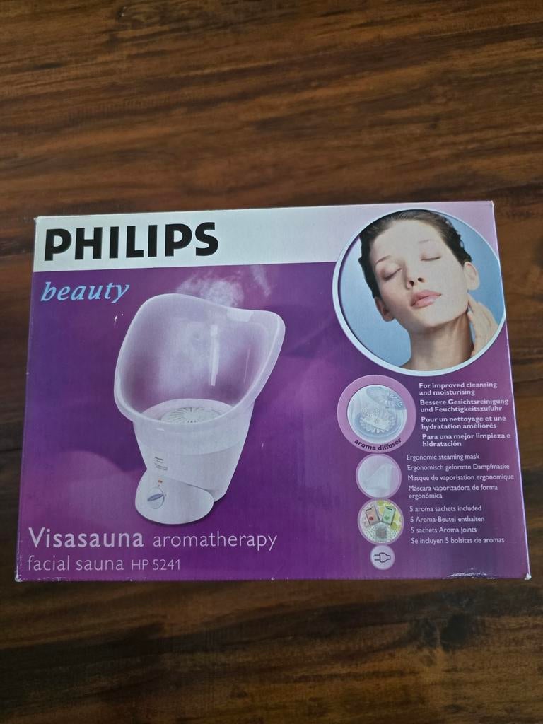 Philips Professionele gezichtssauna HP5241/01, Ophalen of Verzenden, Zo goed als nieuw, Overige typen