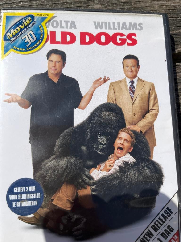 Old Dogs DVD - Komedie met John Travolta & Robin Williams, Cd's en Dvd's, Vanaf 6 jaar, Ophalen of Verzenden, Gebruikt, Actiekomedie