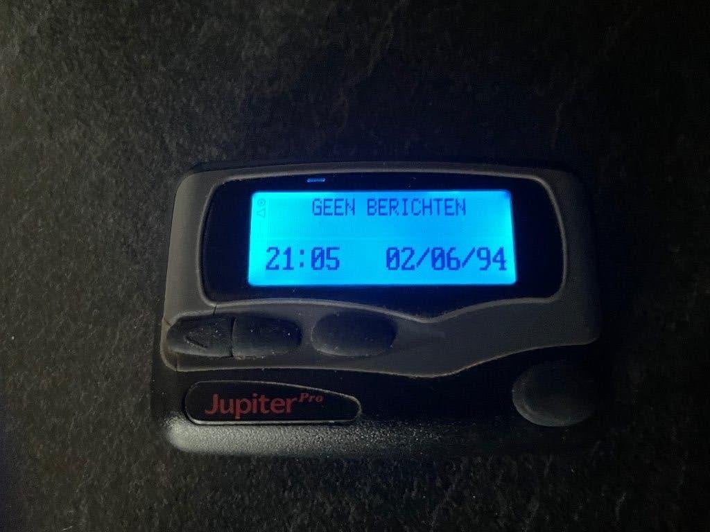 Jupiter pro professionele pager, Ophalen, Zo goed als nieuw, Zender en Ontvanger