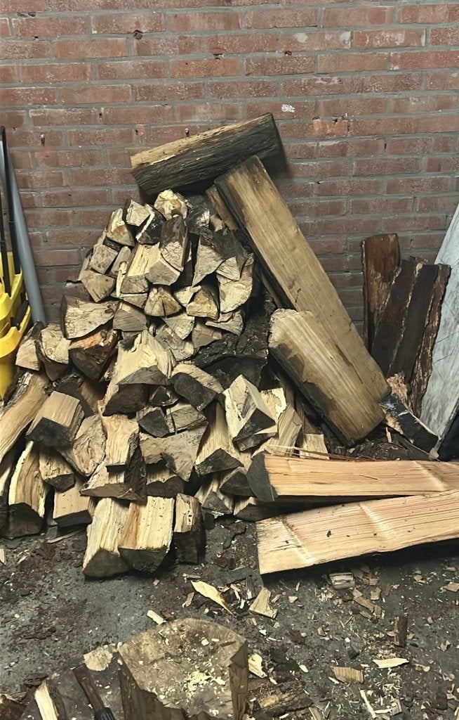 Brandhout, Minder dan 3 m³, Ophalen of Verzenden, Eikenhout, Blokken