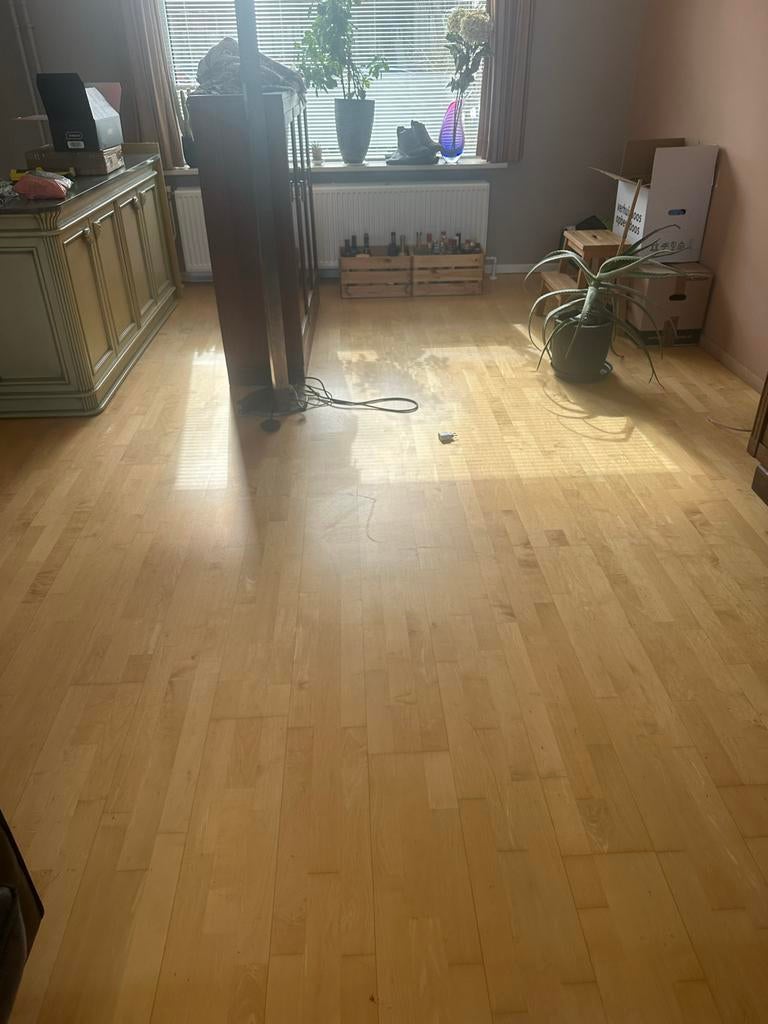 Houten Essen vloerdelen - te koop in juli/Aug, Doe-het-zelf en Verbouw, Vloerdelen en Plavuizen, Ophalen, Gebruikt, Vloerdelen of -planken
