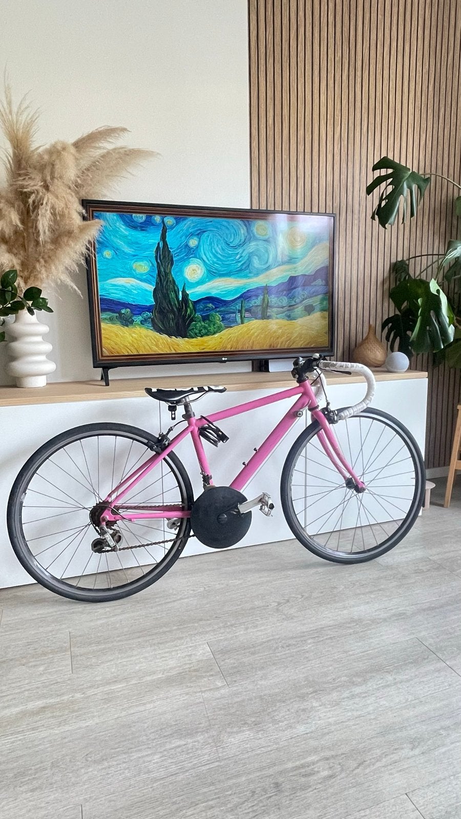Roze meisjes racefiets 15 versnellingen (7-10 jaar), Ophalen, Gebruikt, 10 tot 15 versnellingen, Dames