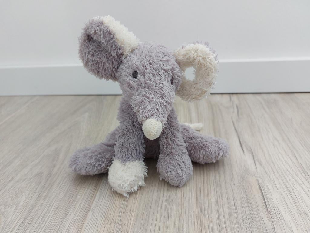 Knuffel happy horse muis Joeri grijs L446, Ophalen of Verzenden, Zo goed als nieuw, Overige typen