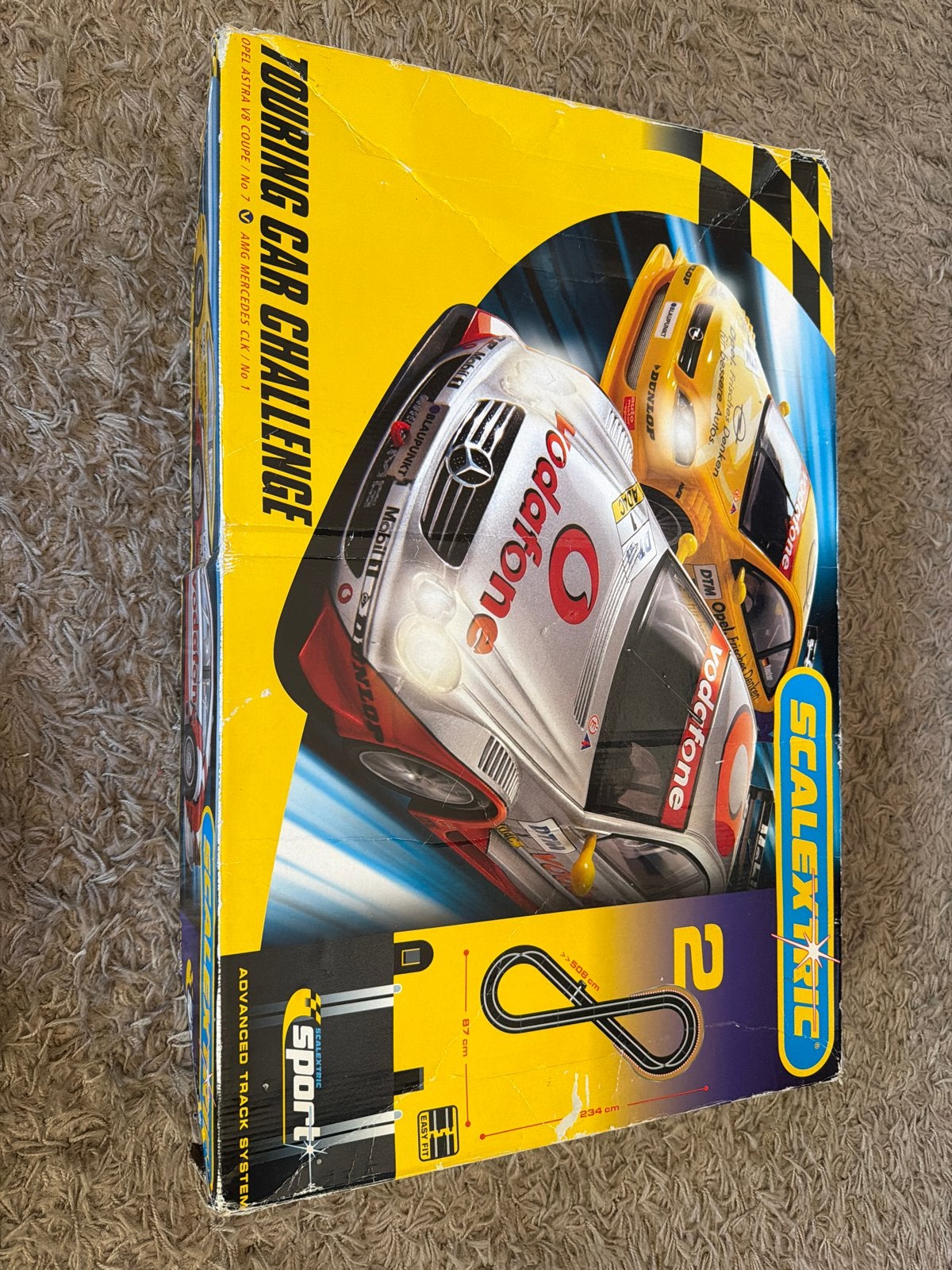 Scalextric Touring Car Challenge Racebaan met extra's, Overige merken, Ophalen of Verzenden, Elektrisch, Racebaan
