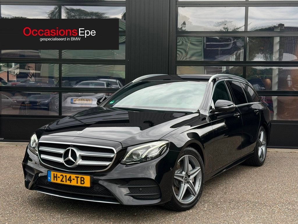 Mercedes-Benz E-klasse Estate E200 AMG Edition Sport Camera, Auto's, Automaat, Dealer onderhouden, Achterwielaandrijving, Gebruikt