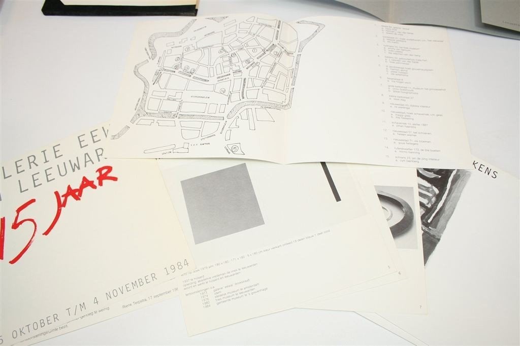 Galerie Eewal Leeuwarden — 15 Jaar Kunst 1969-1984, Ophalen of Verzenden, Gelezen