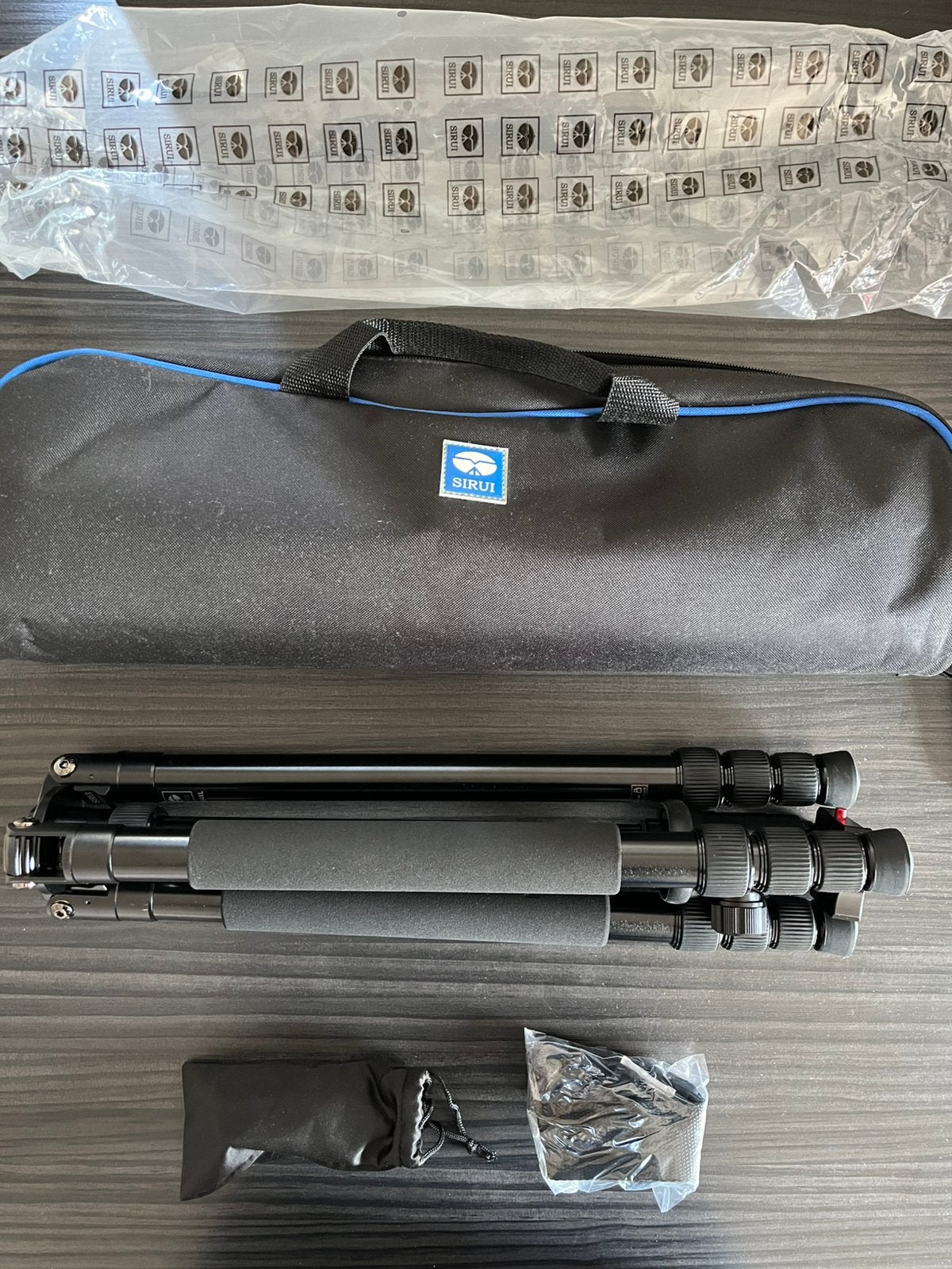 Sirui Traveller T-2004XL statief + E-20 balhoofd, Zo goed als nieuw, 150 tot 175 cm, Sirui, Ophalen of Verzenden