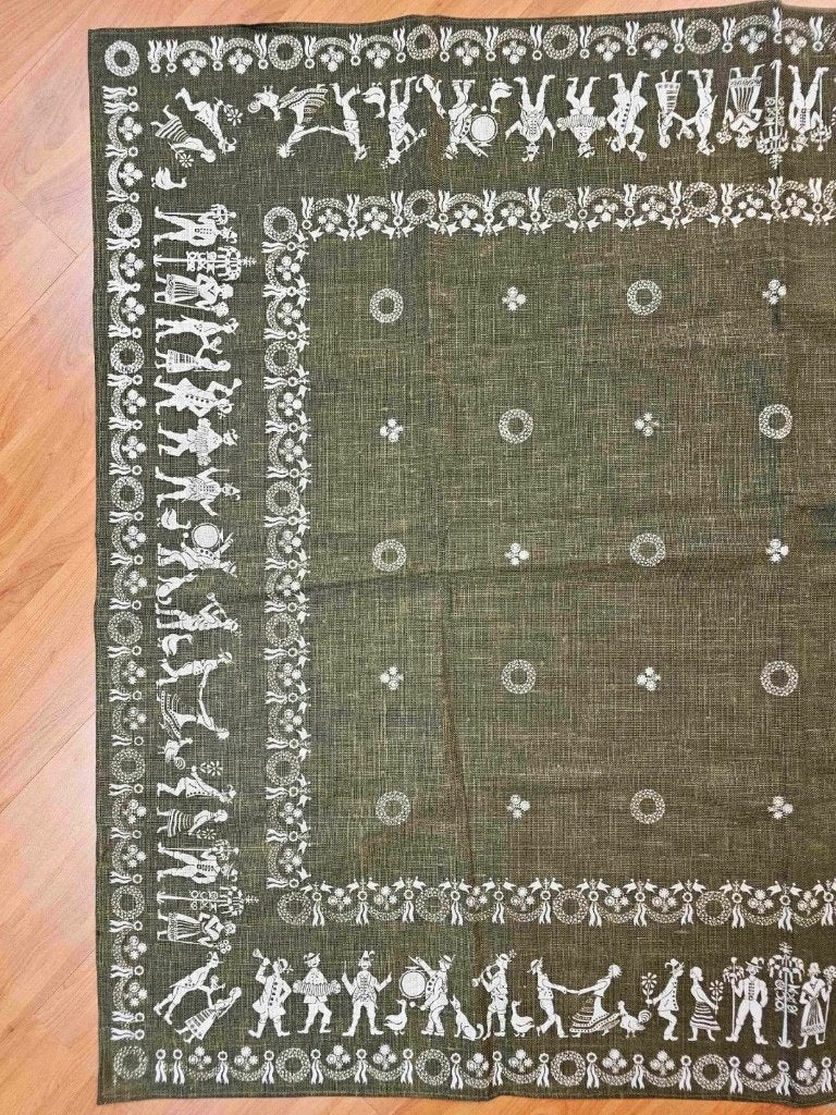 Tafelkleed groen 156/124 cm, Djt@dejuistetoon.eu, Ophalen of Verzenden, Zo goed als nieuw, Mon Plaisir 19, Etten-Leur, Netherlands
