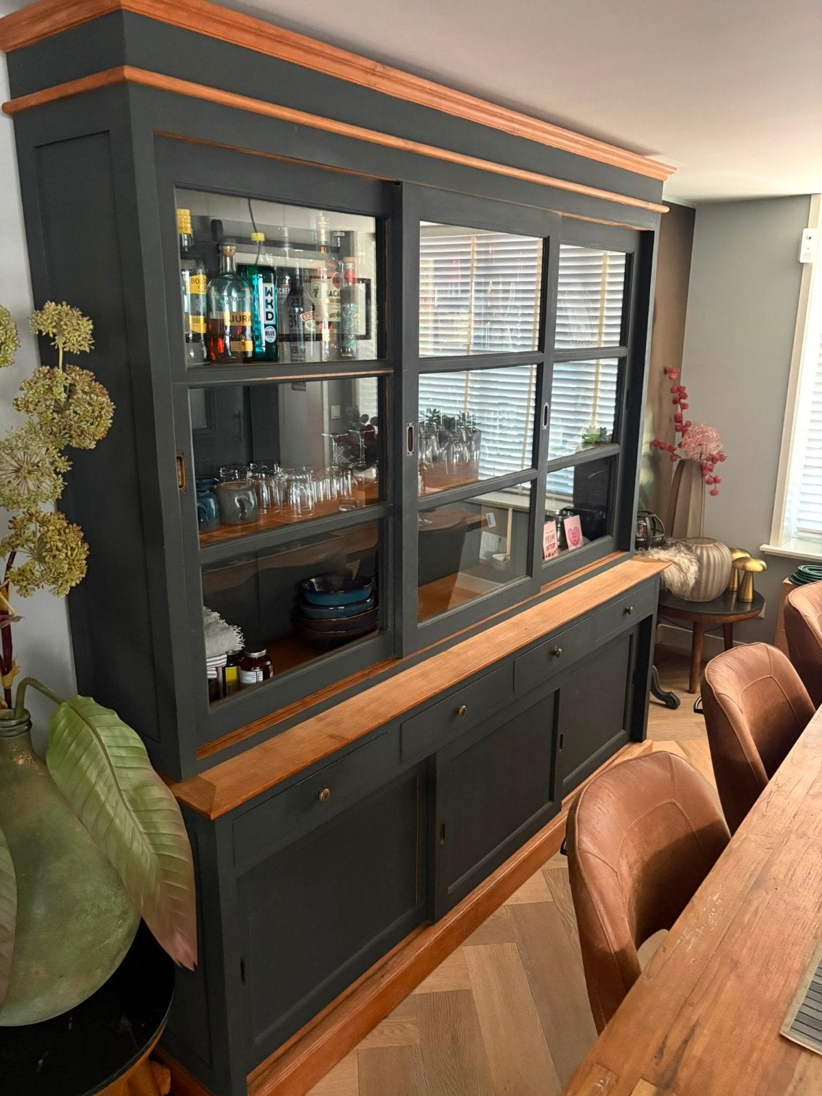 prachtig dressoir kast, Ophalen, Gebruikt, 200 cm of meer, Met lade(s)