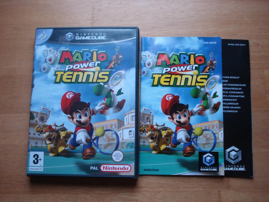 Mario power tennis gamecube, Spelcomputers en Games, Games | Nintendo GameCube, Avontuur en Actie, Ophalen of Verzenden, Zo goed als nieuw