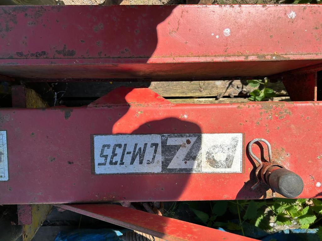 Pz 135 maaier, Ophalen, Gebruikt