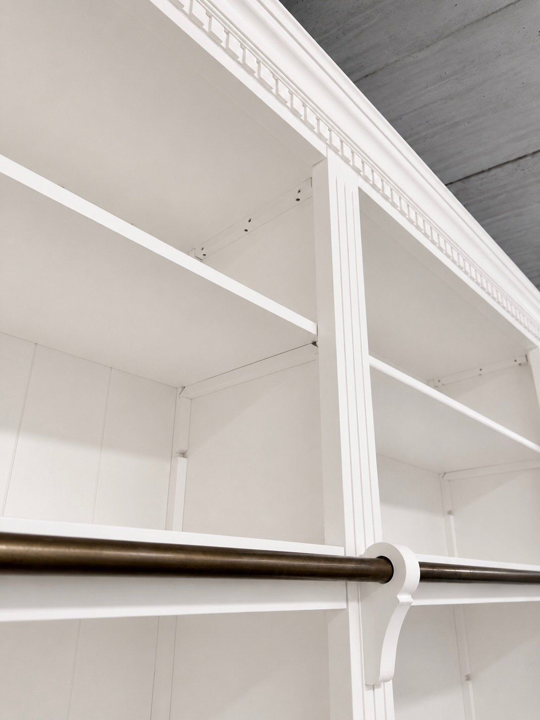 Grote Landelijke Boekenkast met Bibliotheek ladder #K39, Met deur(en), 200 cm of meer, Pakhuis Zuidwest, Ophalen of Verzenden