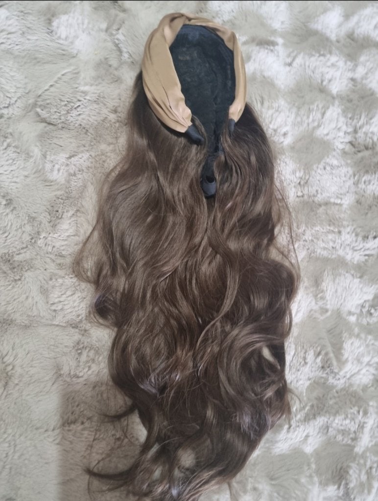 Pruik met haarband, Ophalen of Verzenden, Nieuw, Pruik of Haarverlenging