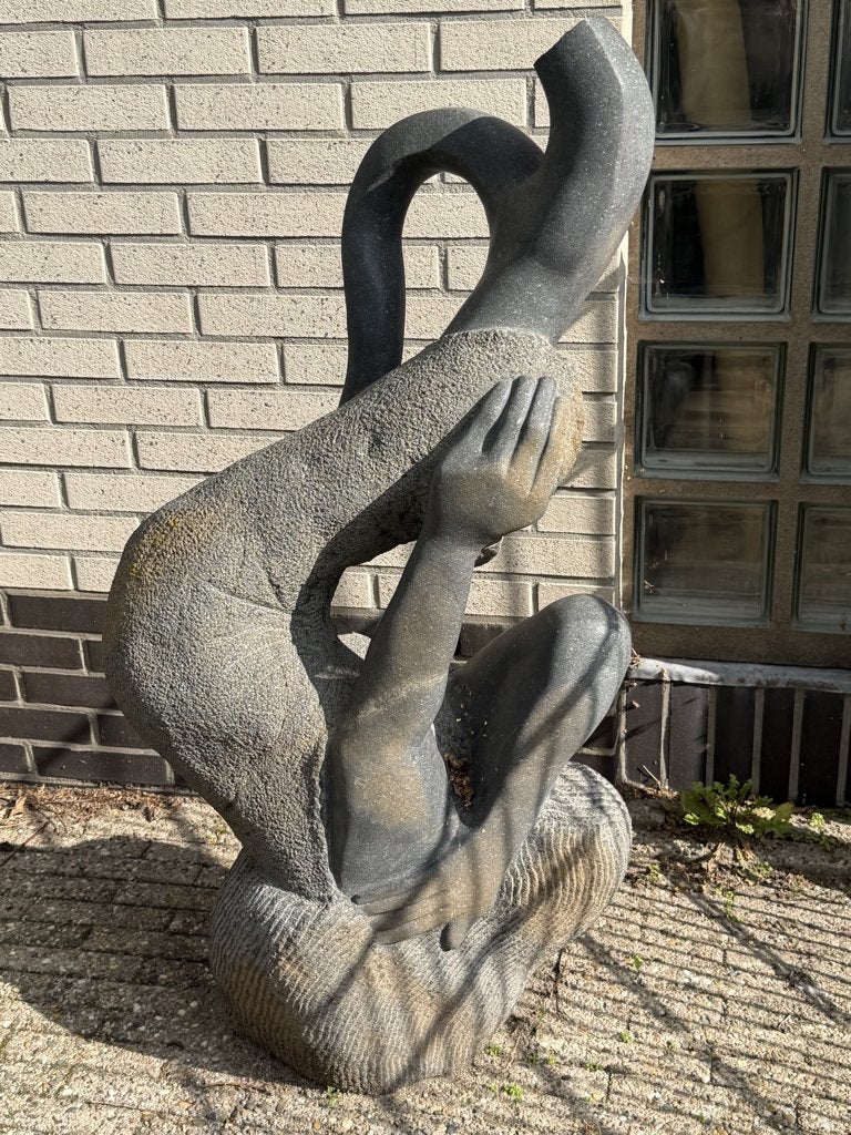 Groot abstract tuinbeeld – moderne vrouwenfiguur, Ophalen, Gebruikt