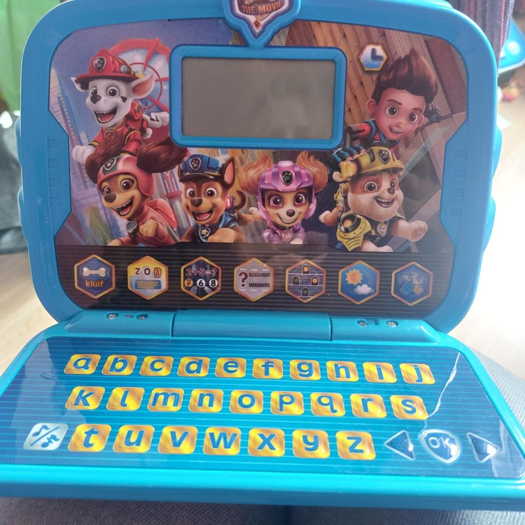 Paw Patrol computer spelletjes - Nieuwe batterijen nodig, Ophalen of Verzenden, Gebruikt, Taal en Lezen, Met geluid
