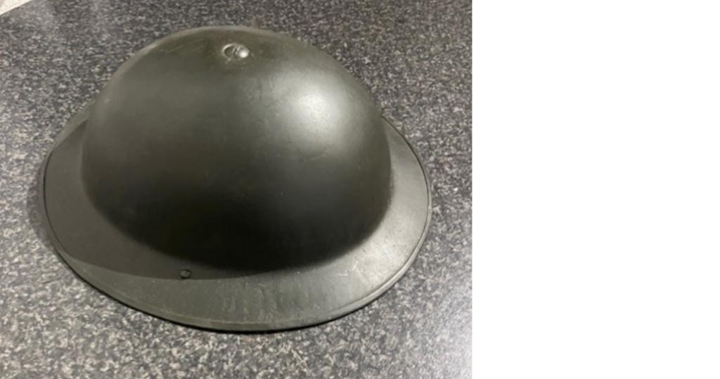 Britse MK2 helm Olive Drab (Model WO 2), Ophalen of Verzenden, Landmacht, Engeland, Helm of Baret