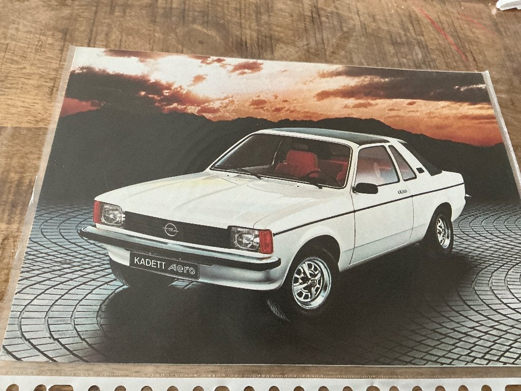 Opel kadet Aero 10 1977, Ophalen of Verzenden, Zo goed als nieuw, Opel